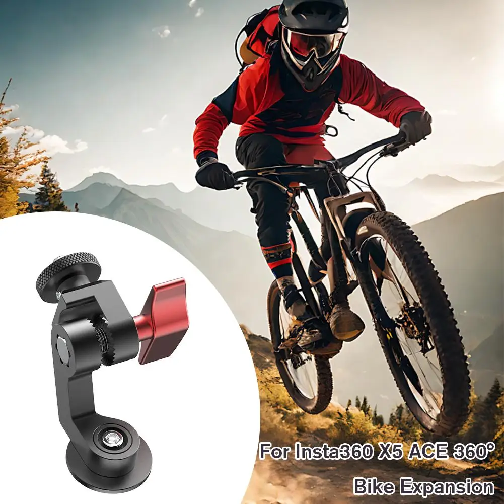 F F F O Insta360 X5 X3 X4 Ace aleación de aluminio grupo de auriculares de bicicleta Insta360 accesorios cubierta de montaje soporte de cubierta de cuenco F o L1i4 - imagen 4