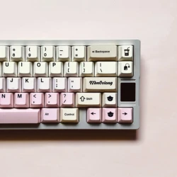 Momo Oolong – Teclas PBT de Perfil Cherry para Teclado Mecánico