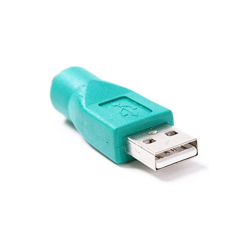 5 uds PS2 a USB macho hembra adaptador convertidor conector para teclado ratón USB macho a conector adaptador de teclado adaptador de cabeza - imagen 3