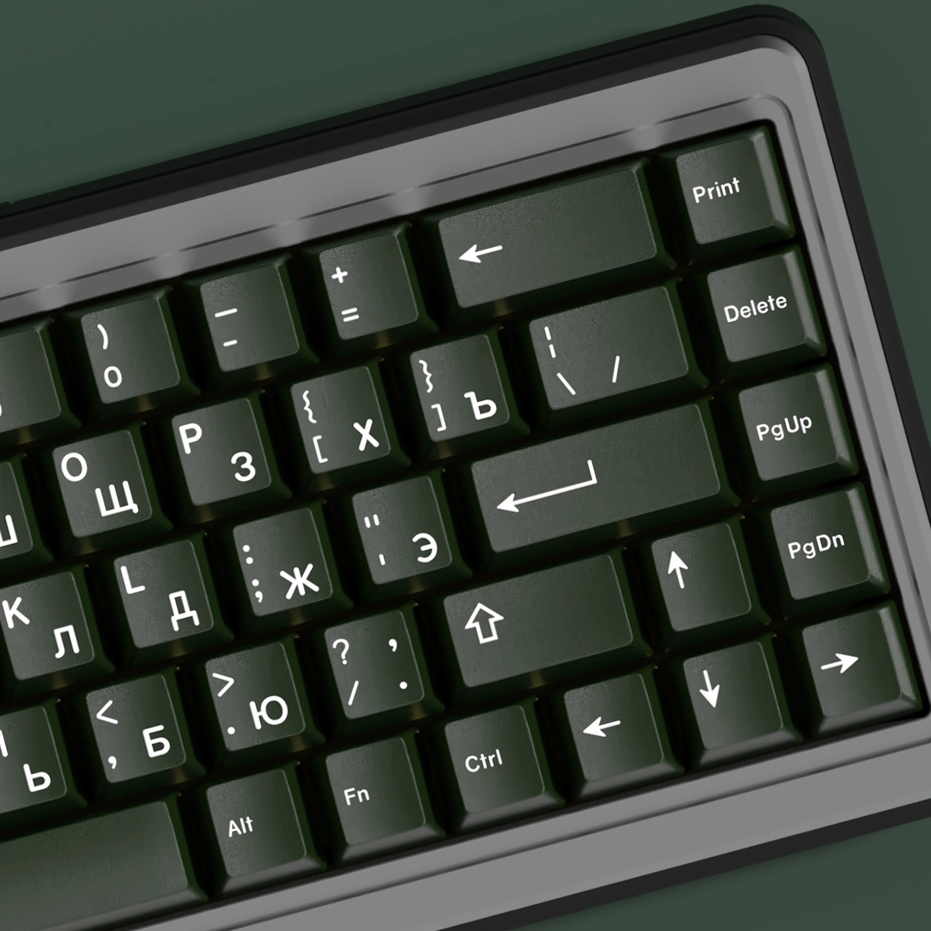 Teclas de Esmeralda rusa de 143 teclas, teclas totalmente verdes, perfil de cereza, sublimación de tinte PBT para teclas de teclado MX, diseño ANSI/ISO - imagen 5