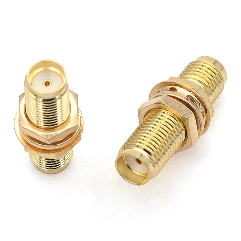 1/5/10 Uds conector SMA doble vía/doble inverso RPSMA-JJ KK JWK KKF KKY tornillo interior agujero interior/Pin interno adaptador tipo L - imagen 2