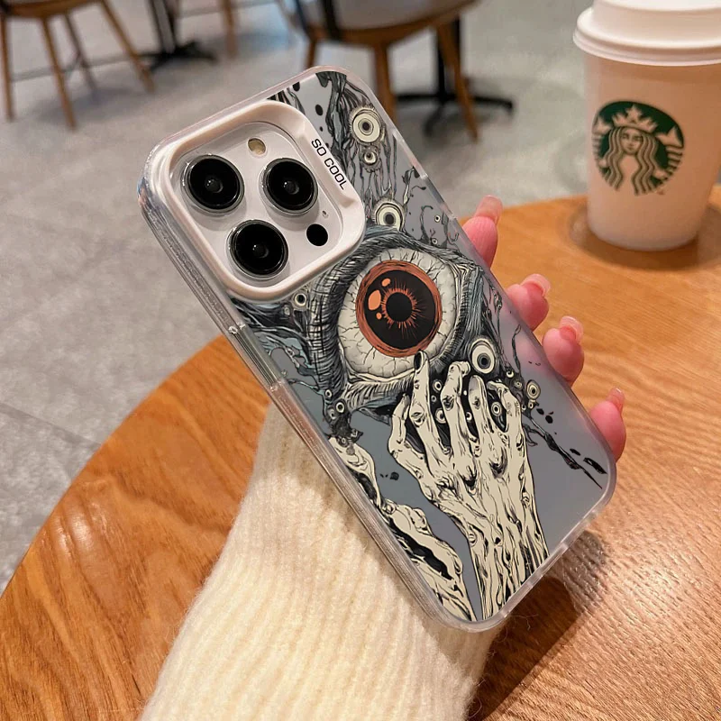 Funda Ins The Eye of Cthulhu para Samsung A73 A72 A55 A54 A53 A35 A34 A33 A32 A30 A24 A23 A22 A14 A05 4G 5G, funda mate a prueba de golpes - imagen 3