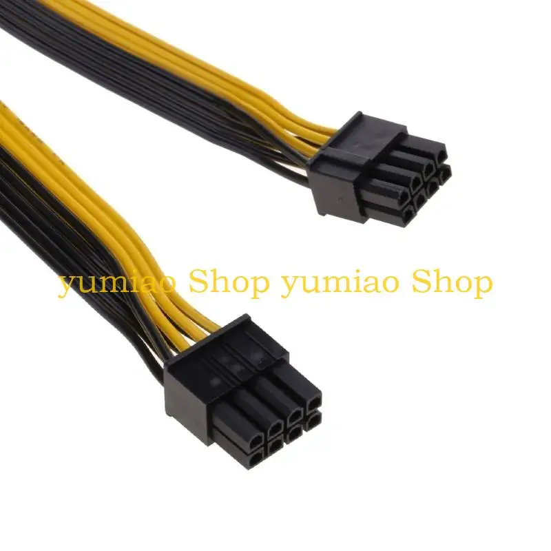 587b 8pin a 8 pin (6+2) GPU 8pin Power Splitter Graphics Tarjeta Cable 60 - imagen 4