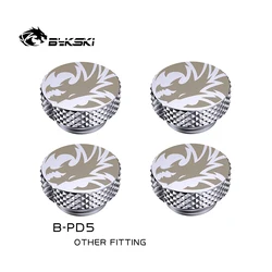 Bykski Racor Latón G1/4 Pulgada Refrigeración Líquida PC