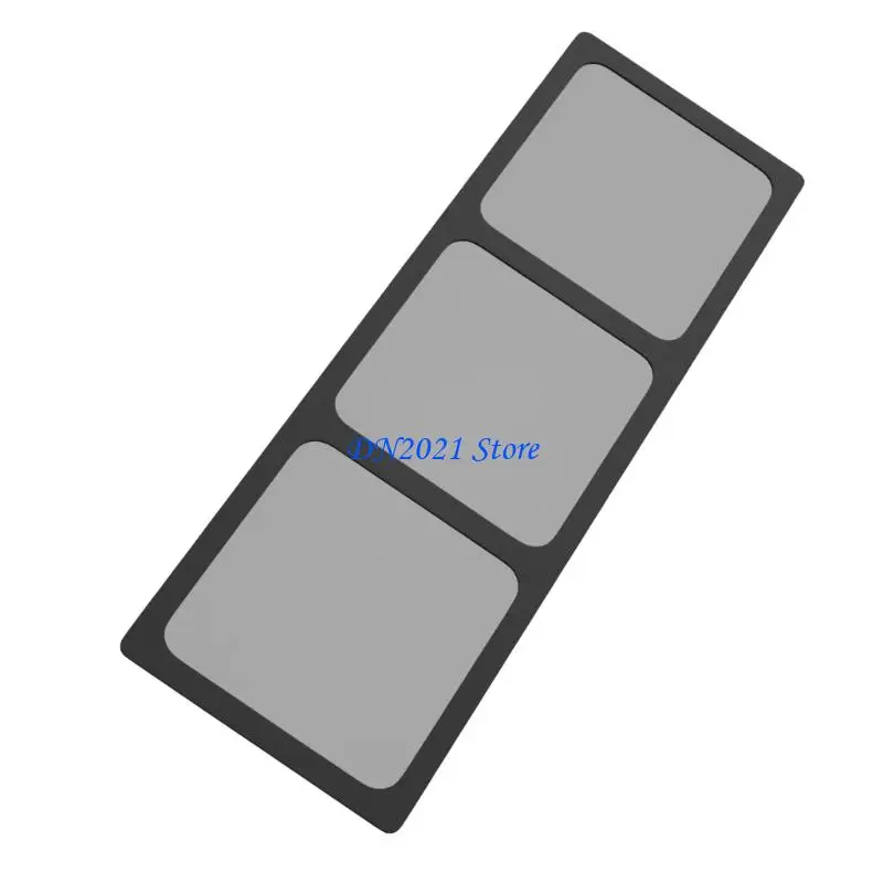 Caja ordenador PVC F3KE, filtro polvo, malla 12cm ancho, accesorio magnético, bloqueo polvo adecuado - imagen 2