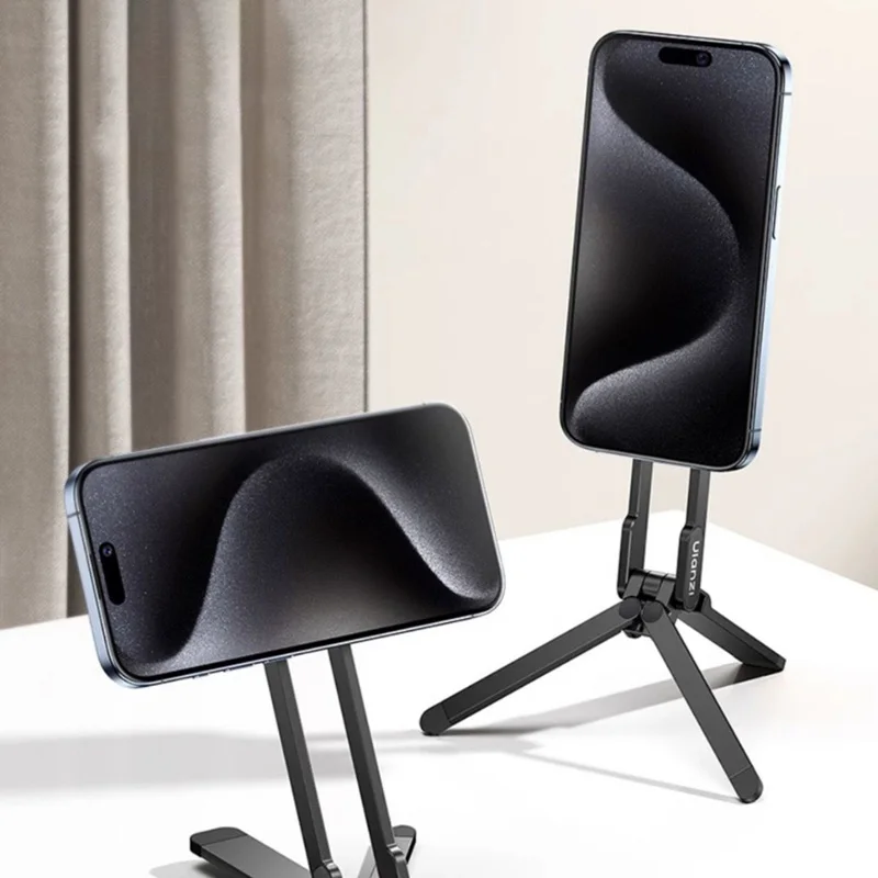 Trípode de aleación para teléfono, mosquetón montado, trípode magnético de doble cara, soporte de mango de teléfono para iPhone, Huawei, Xiaomi, nuevo 2025 - imagen 2