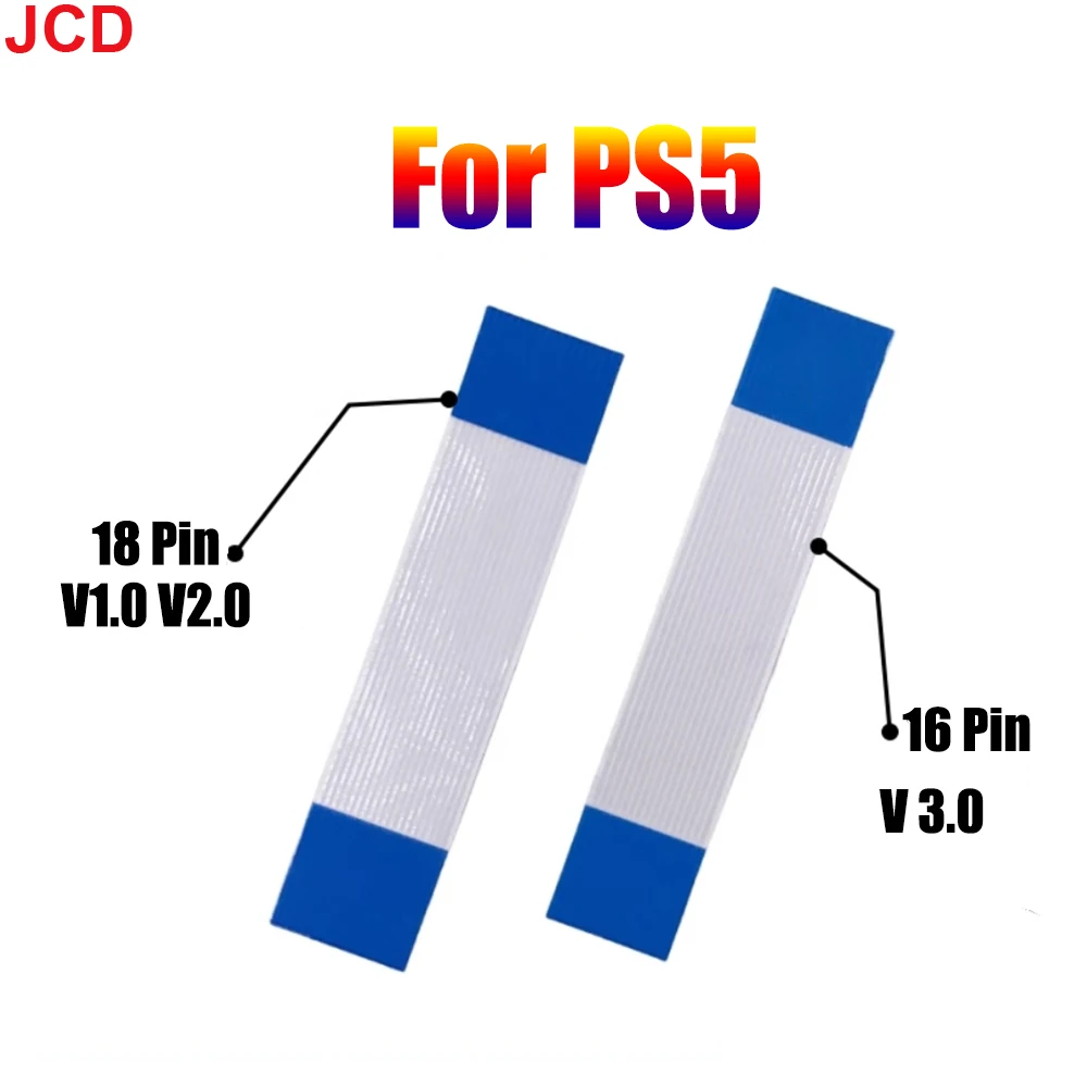JCD 1 pieza para PS5 BDM-010 020 030 V1.0 2,0 3,0 mango de juego Cable táctil controlador Cable de conexión táctil 16 pines 18 pines Cable táctil - imagen 2