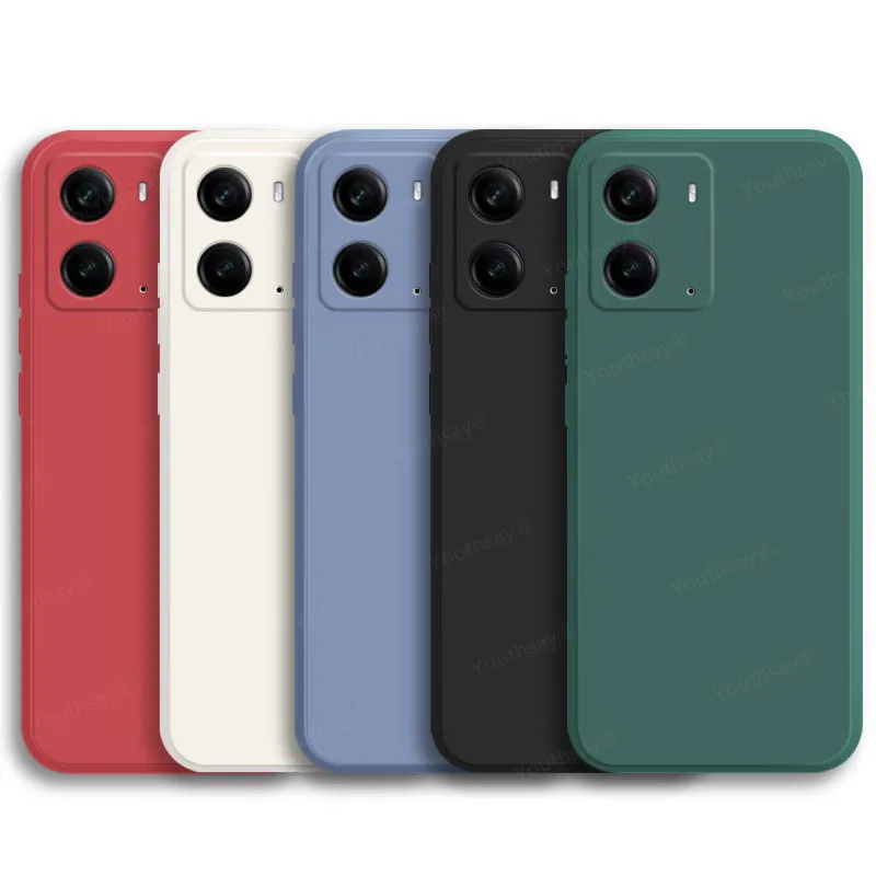 Para Realme P3 5G Funda Realme P3 Funda Coque Shell suave TPU Original Funda de teléfono de silicona líquida Realme P3 - imagen 2