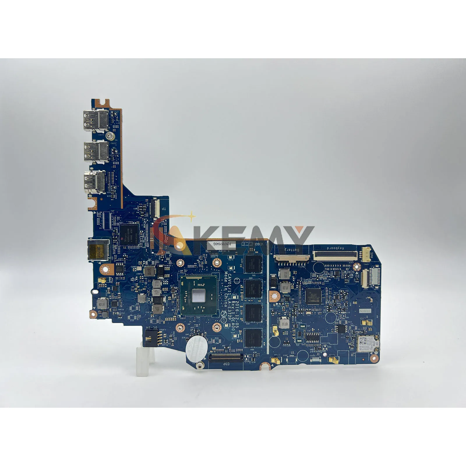 Para la placa base del ordenador portátil DELL LA-E372P placa base CAV01/11 Chromebook 11 3180 3189 CN-083RWV 01TX65 CPU N3160 N3060 prueba de 100% - imagen 3