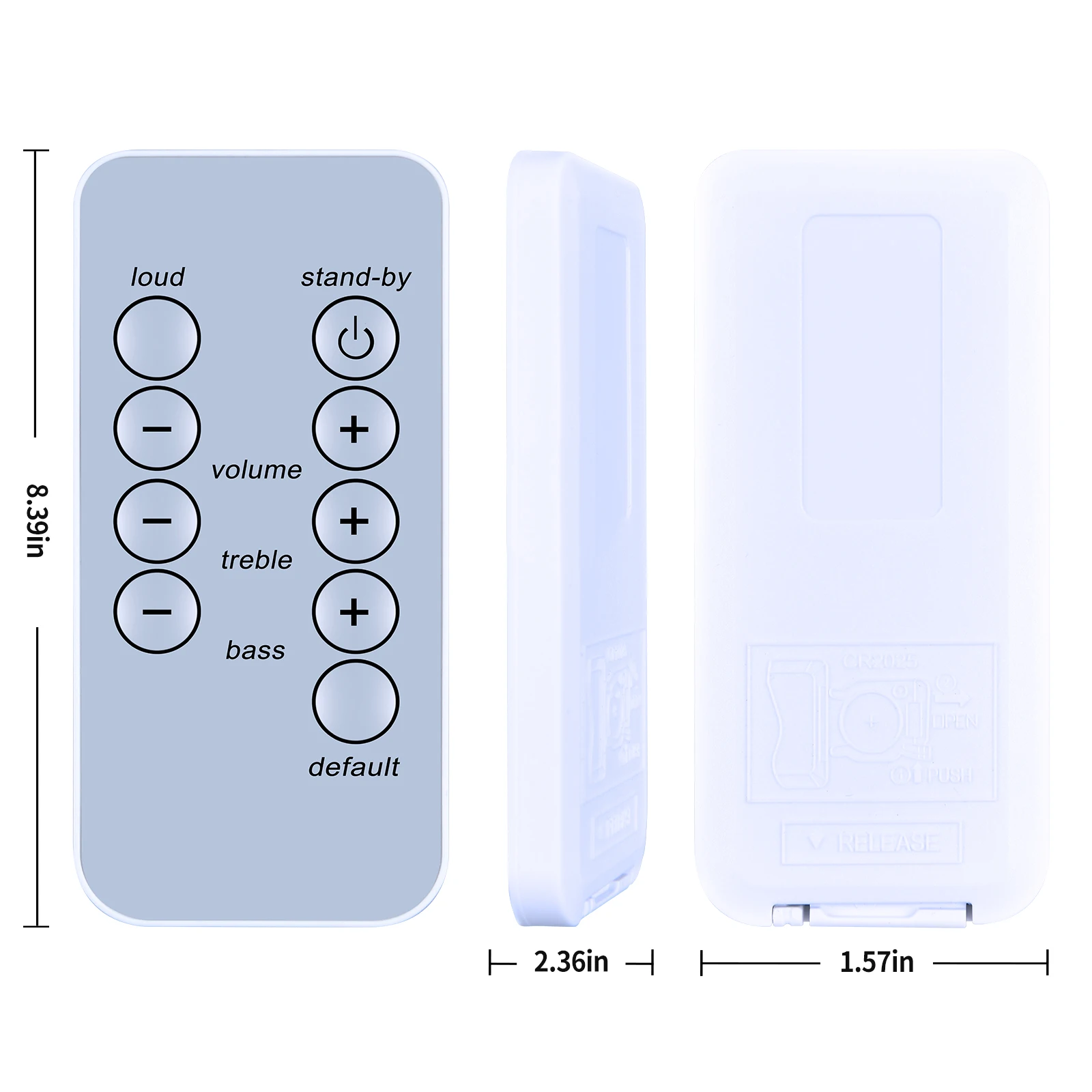 Mando a distancia para ALTEC LANSING VS4221 2,1, sistema de altavoces, música y juegos, nuevo - imagen 5