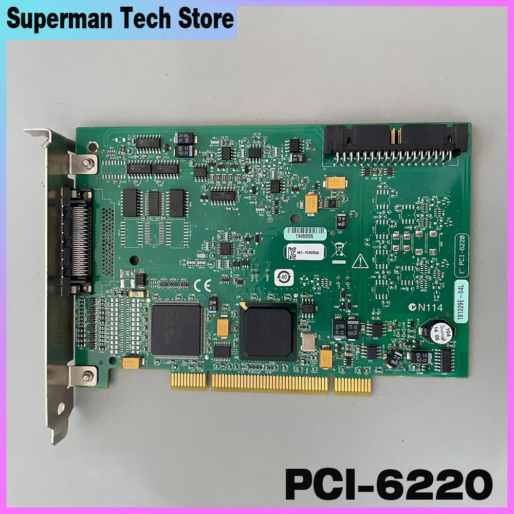 Tarjeta de adquisición de datos 16 bits 250 kS/s Entrada analógica de 16 canales PCI-6220 - imagen 4