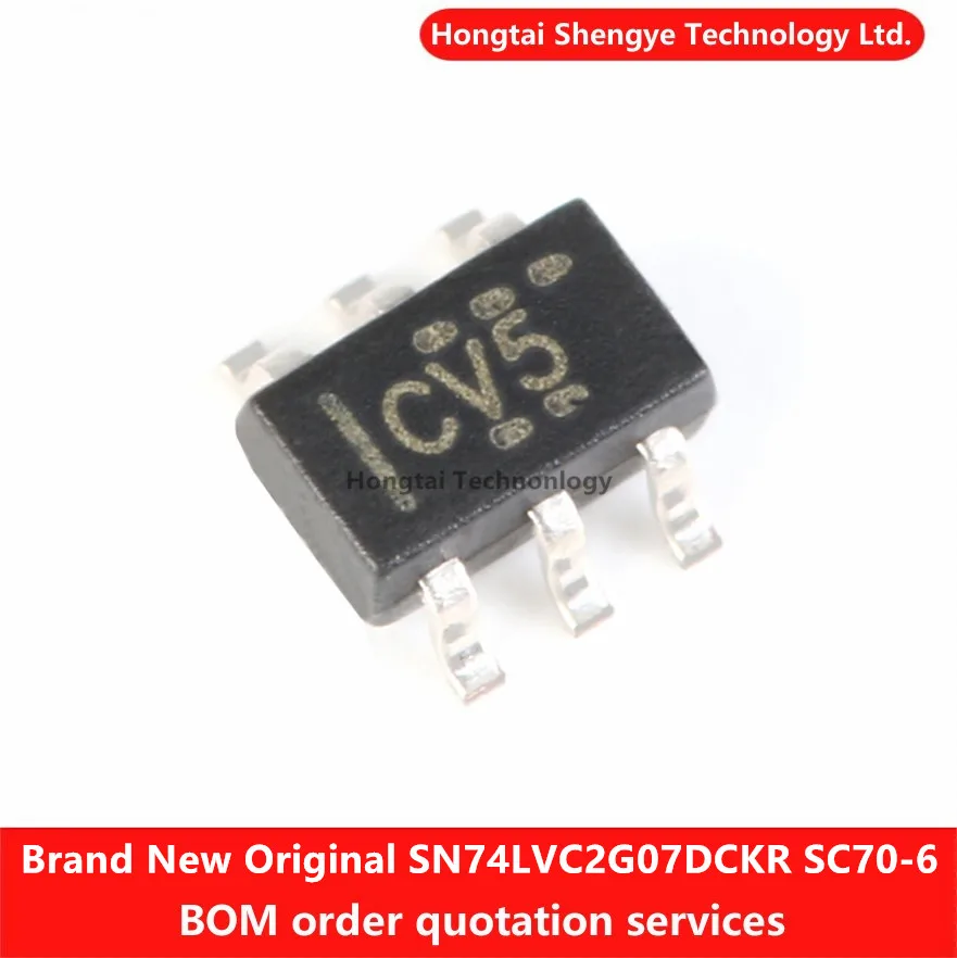 Nuevo Chip de doble búfer de alto rendimiento Original SN74LVC2G07DCKR SC-70-6