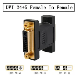 Adaptador DVI acodado 90 grados para extensión de vídeo