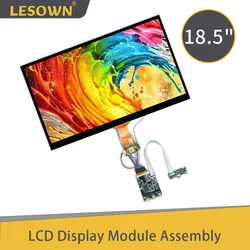 LESOWN Pantalla Táctil LCD 18,5″ IPS Full HD HDMI USB-C