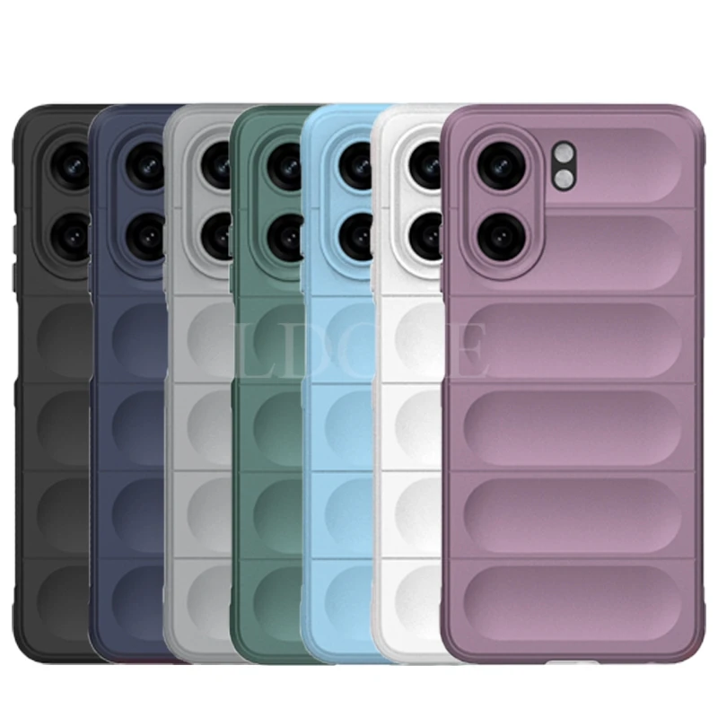 Para OPPO A5X funda de silicona líquida OPPO A5X cubierta de goma a prueba de golpes TPU funda protectora de teléfono OPPO A5X