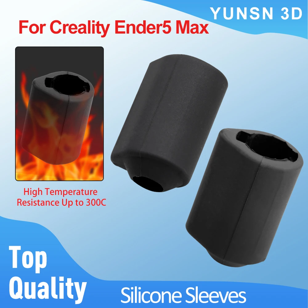 Para Creality Ender5 Max Hotend funda de silicona Hotend bloque Protector calcetines de silicona para Ender 5 Max accesorios de impresora 3D