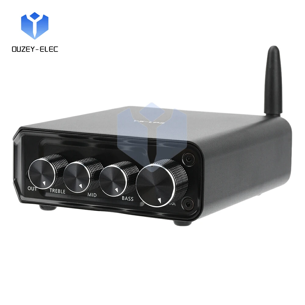 YS-LP3 TPA3116 amplificador Clase D Bluetooth 5,4 2,0 canales 50Wx2 amplificador de Audio estéreo HiFi amplificador Digital volumen ajustable
