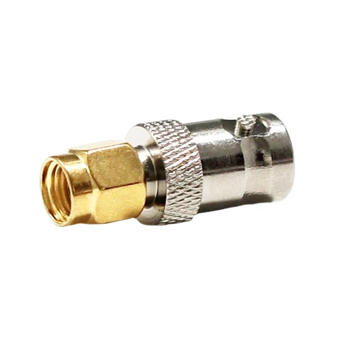 1 unidad de interruptor Jack hembra BNC, enchufe macho RP-SMA con enchufe, adaptador coaxial RF, conector convertidor recto, venta al por mayor