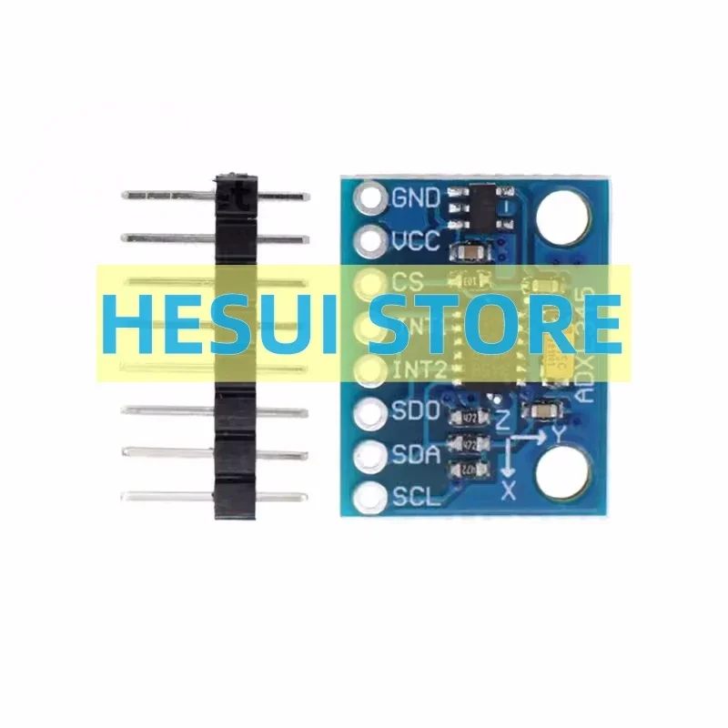 Módulo de rampa de aceleración de fuerza triaxial Digital ADXL345, transmisión IIC/SPI