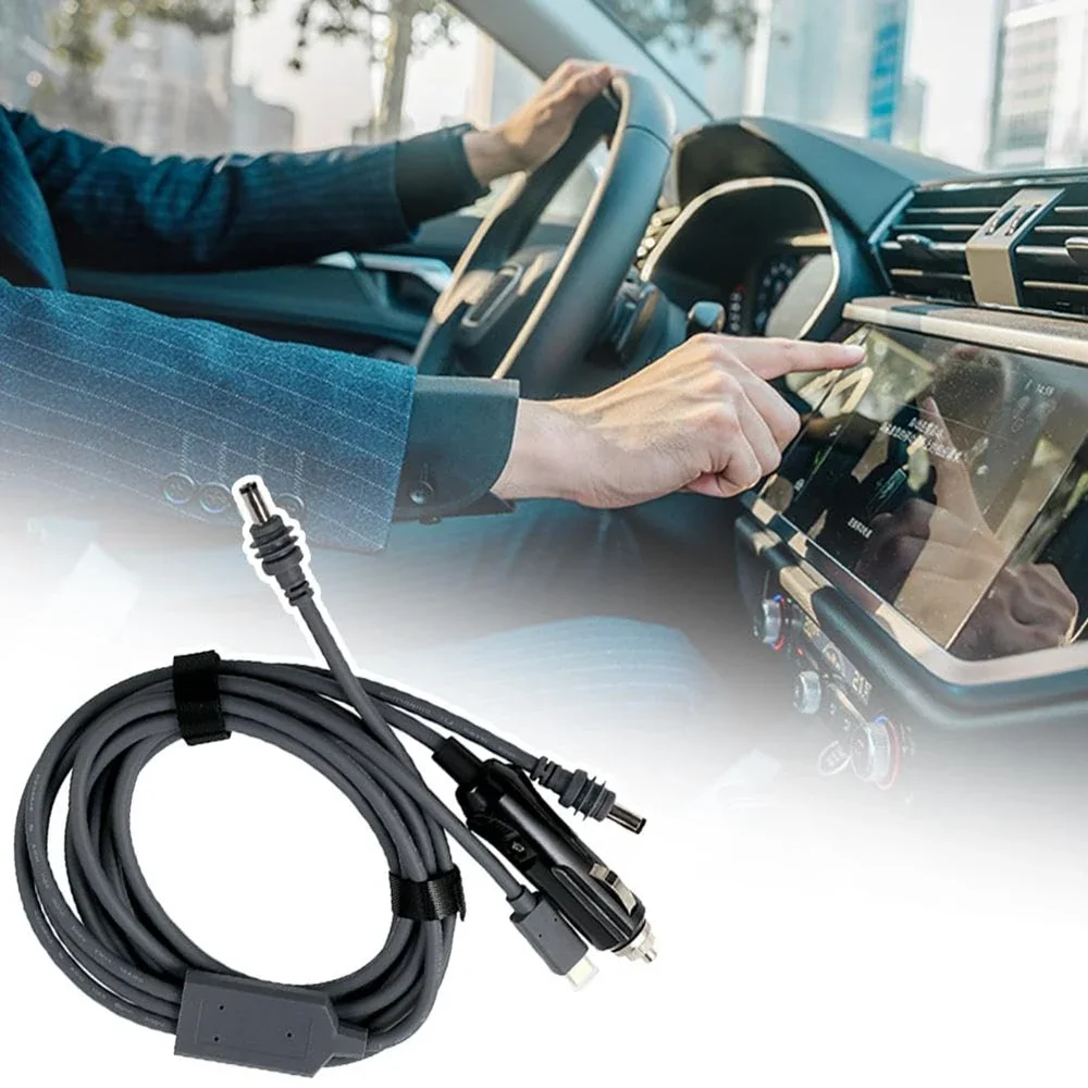 Para Starlink Mini 3 en 1 Cable de alimentación CC 100W + USB C enchufe de encendedor de cigarrillos/cargador de coche CC Cable impermeable multifuncional - imagen 2