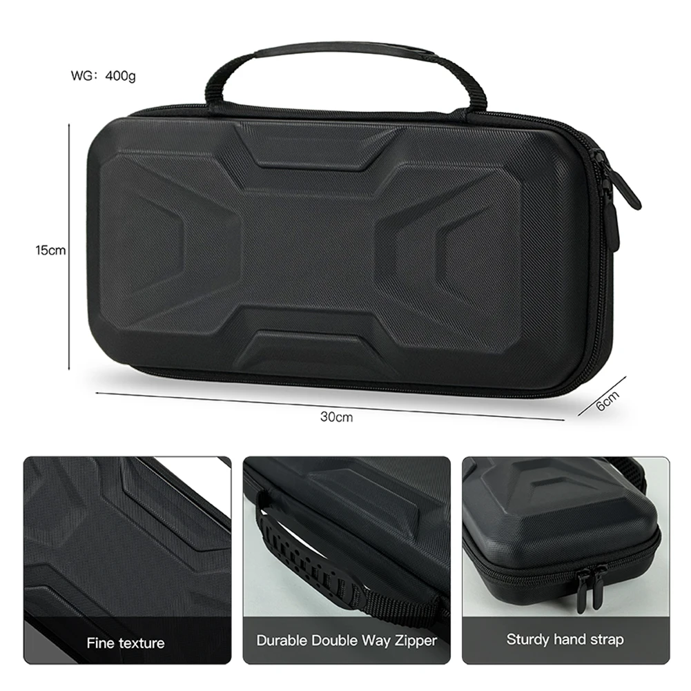 Estuche de transporte para Switch 2, bolsa de almacenamiento portátil, organizador, bolsa de almacenamiento de viaje a prueba de golpes, carcasa dura para accesorios Switch 2 - imagen 4