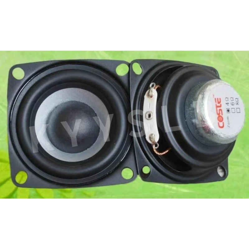 KYYSLB Altavoz de rango completo de 2 pulgadas, 4/8 ohmios, 12W, unidad de altavoz de fiebre de alta fidelidad de rango completo de 2 pulgadas