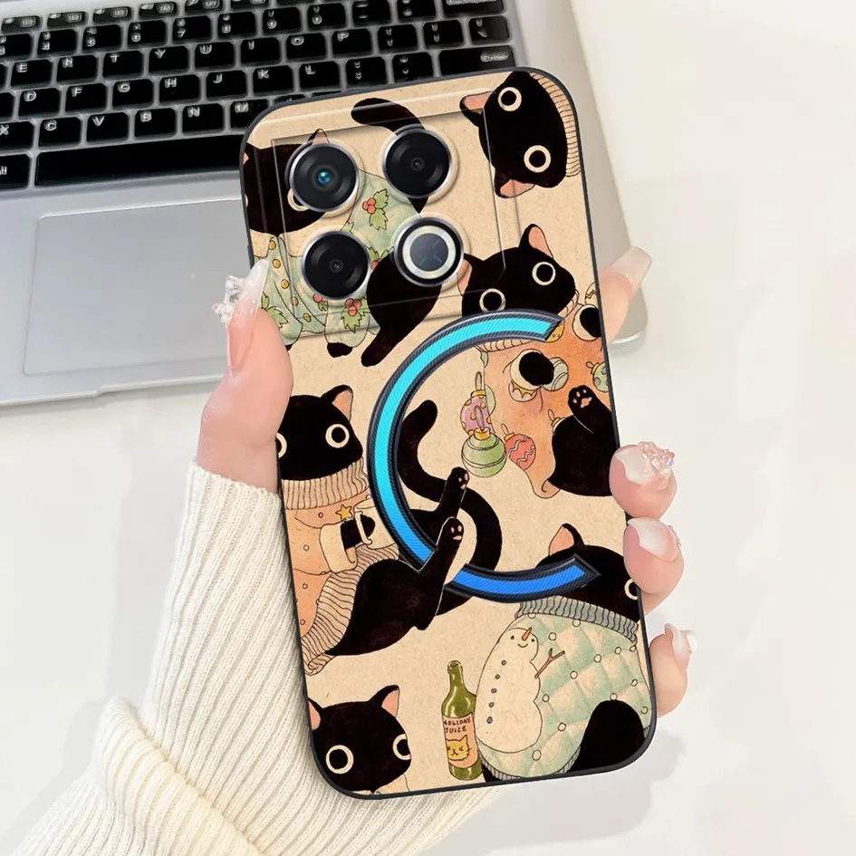 Para Infinix GT 20 Pro 5G funda X6871 lindo dinosaurio conejo funda trasera de silicona para teléfono Infinix GT 20Pro GT20 Pro carcasa protectora - imagen 5