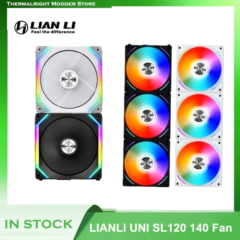 LIANLI UNI FAN SL120 AL120 Kit de ventilador Cable sin cables Módulo de ensamblaje Cable L-Connect Software Control Módulos de cables designados