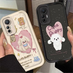 Funda silicona Xiaomi 11T/14T Perro animado antigolpes suave