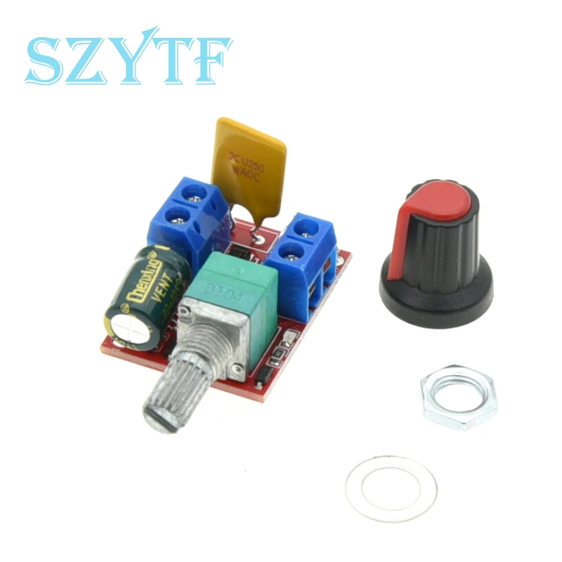 Regulador de Motor PWM DC, interruptor de Control de velocidad, 5V-35V, 5A, función de interruptor, atenuador LED - imagen 2