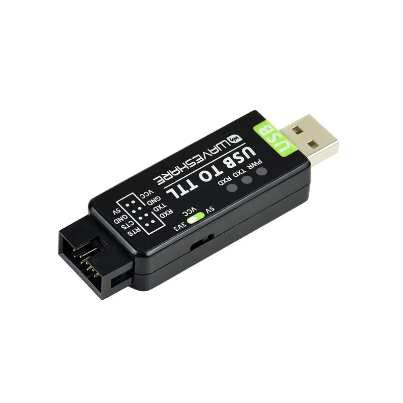Convertidor industrial USB a TTL FT232RNL / CH343G Protección múltiple y soporte para sistemas - imagen 3