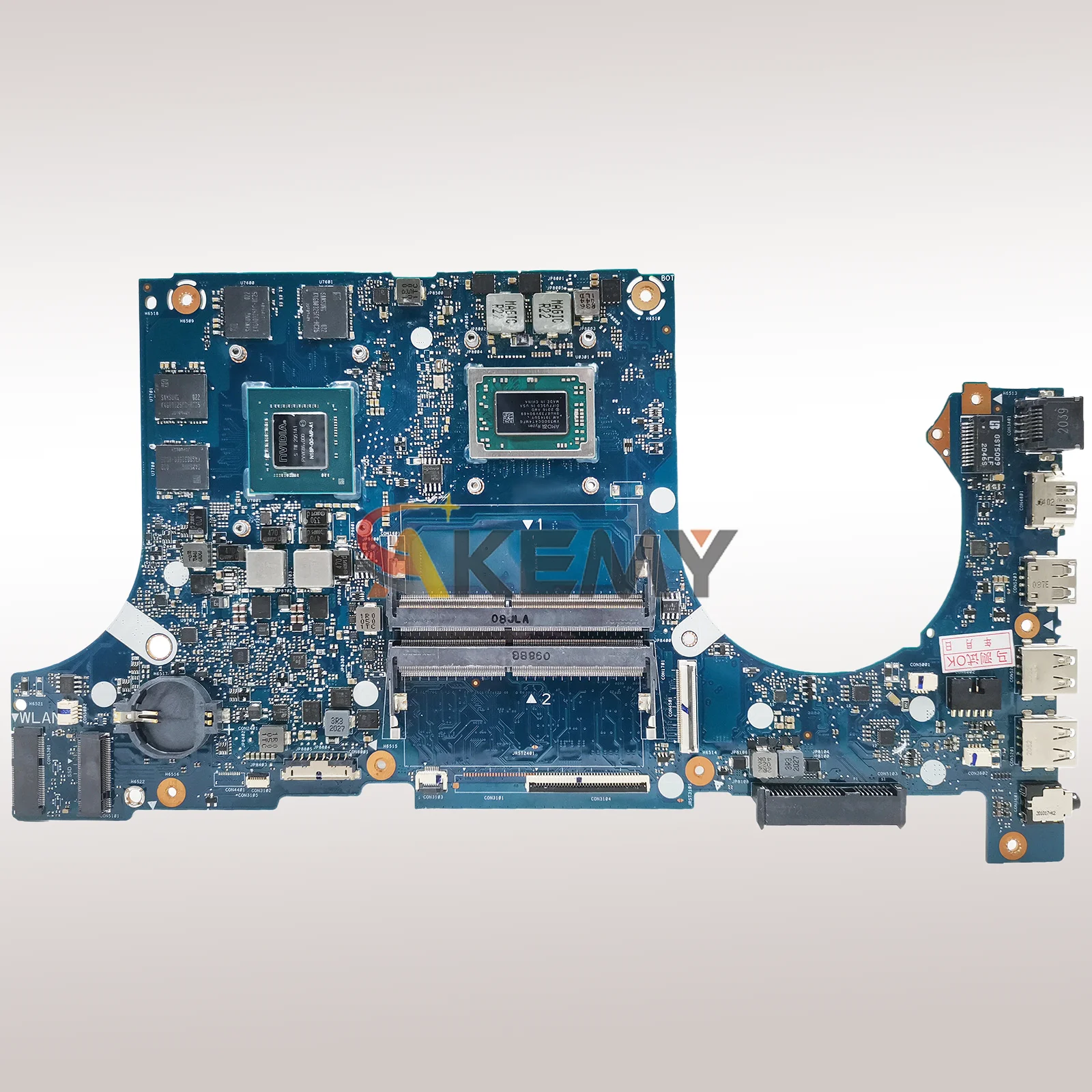 Placa base para ordenador portátil FX505DT para ASUS TUF Gaming FX505GD FX95D FX505D FX505GT FX505GE con CPU R3 R5 R7, pruebas OK, envío rápido - imagen 3