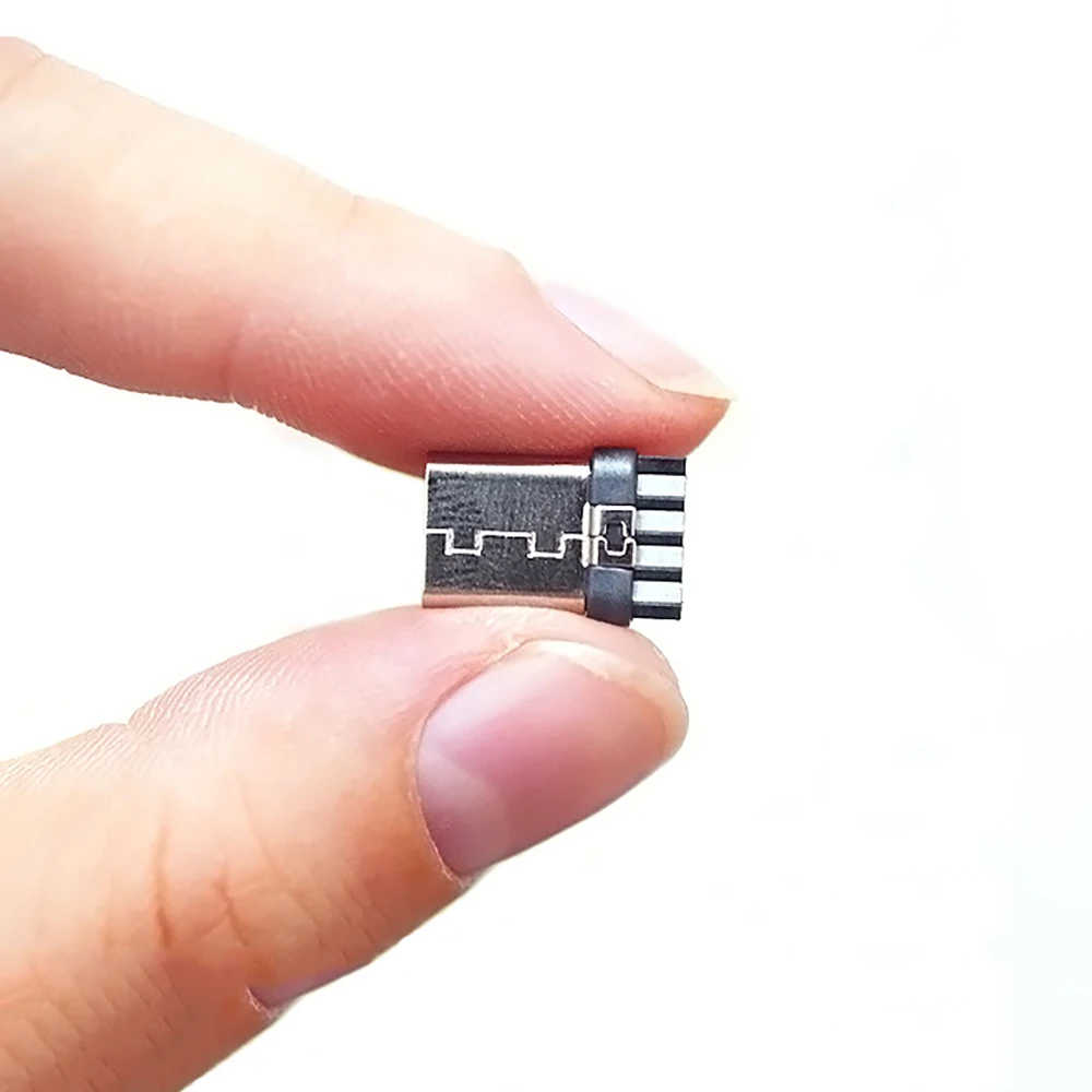 Placa de soldadura directa USB 3,1, modelo de datos de carga Simple macho de 2/5/10 piezas, tipo C de carga rápida, Conector sin 8P - imagen 2