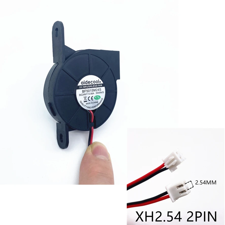 Aidecool-ventilador Industrial BF5015M24S, ventilador humidificador de 2 pines, 24V, 0.06A, 5cm, 5015, 50x50x15mm, Original - imagen 5