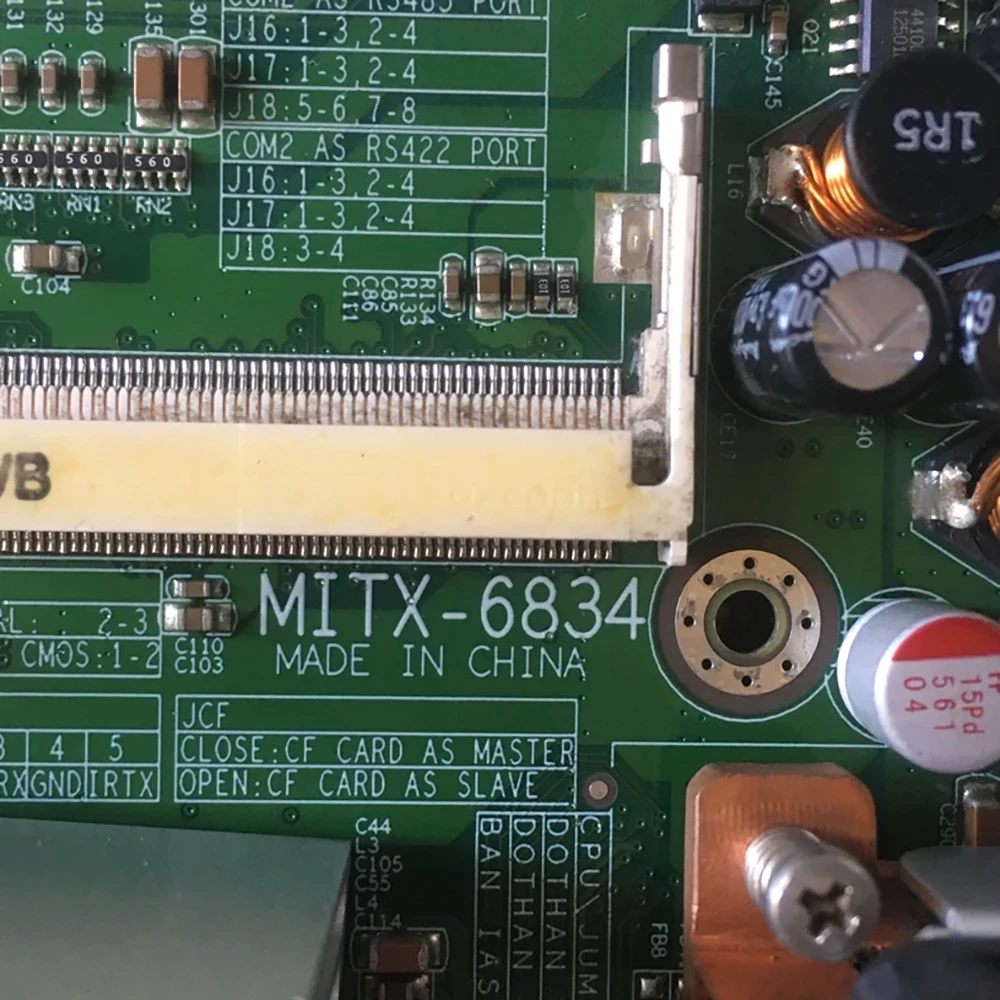 MITX-6834 para placa base de control industrial - imagen 3