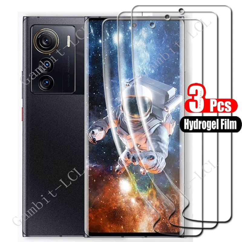 Protector de pantalla para ZTE Axon 50 Ultra, 6,67 ", Axon50Ultra, Axon50 50, Ultra hidráulico, HD, película de hidrogel suave, cubierta protectora completa - imagen 2