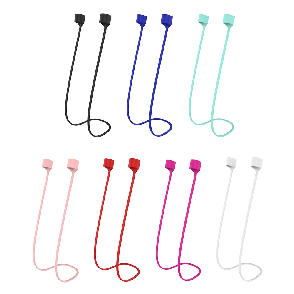 Correa magnética para auriculares AirPods 2, 3 pro, inalámbrica, con Bluetooth, para el cuello, cuerda colgante, antipérdida - imagen 2