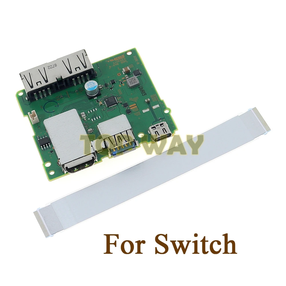 Estación de acoplamiento de carga Compatible con HDMI, placa base de salida PCB, placa de circuito, para Nintendo NS Switch, 1 Uds.