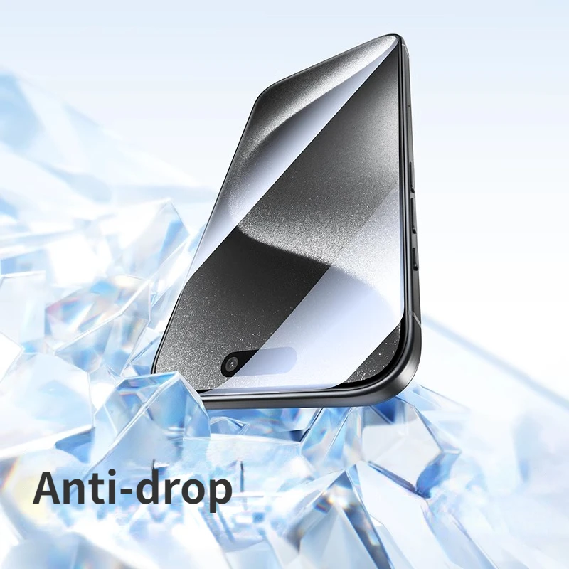 Protector de pantalla SmartDevil para iPhone 15 Pro Max 15 Plus, cubierta completa de vidrio templado HD a prueba de polvo con herramienta de fácil instalación - imagen 5