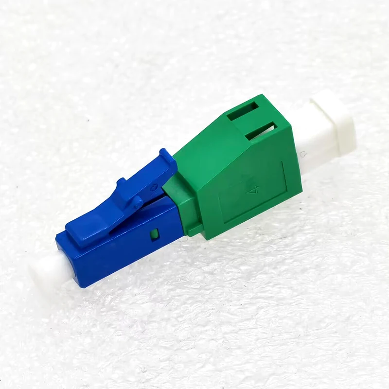 1 Uds nuevo adaptador de conector de fibra óptica LC hembra-LC macho equipo de comunicación multimodo acoplador de brida al por mayor - imagen 4