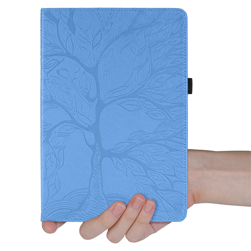 Para Coque Lenovo Tab K11 Plus funda de 11,45 pulgadas árbol 3D en relieve soporte giratorio de 360 grados tableta para Lenovo K11 Plus funda - imagen 2