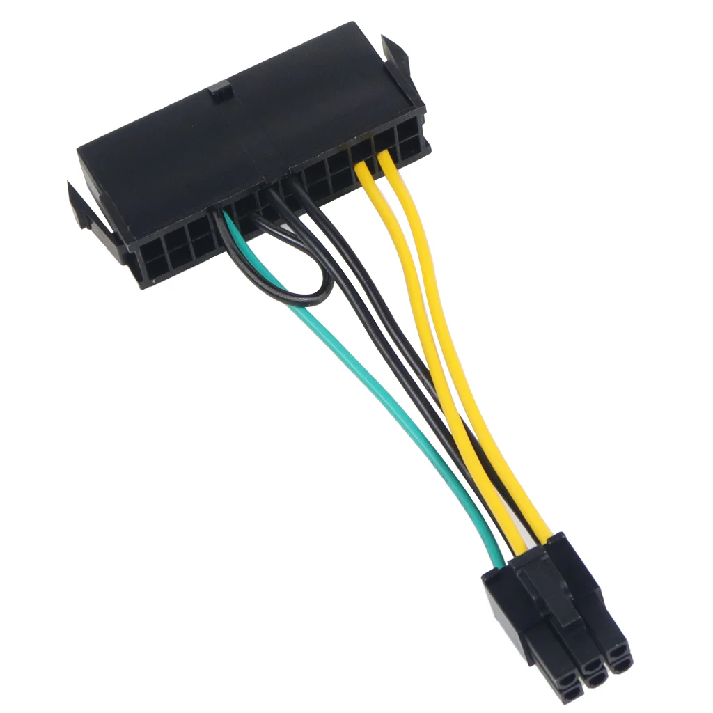 Un cable negro y amarillo conectado a una caja