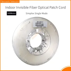Cable FTTH Fibra Óptica G657A2 Simplex Invisible