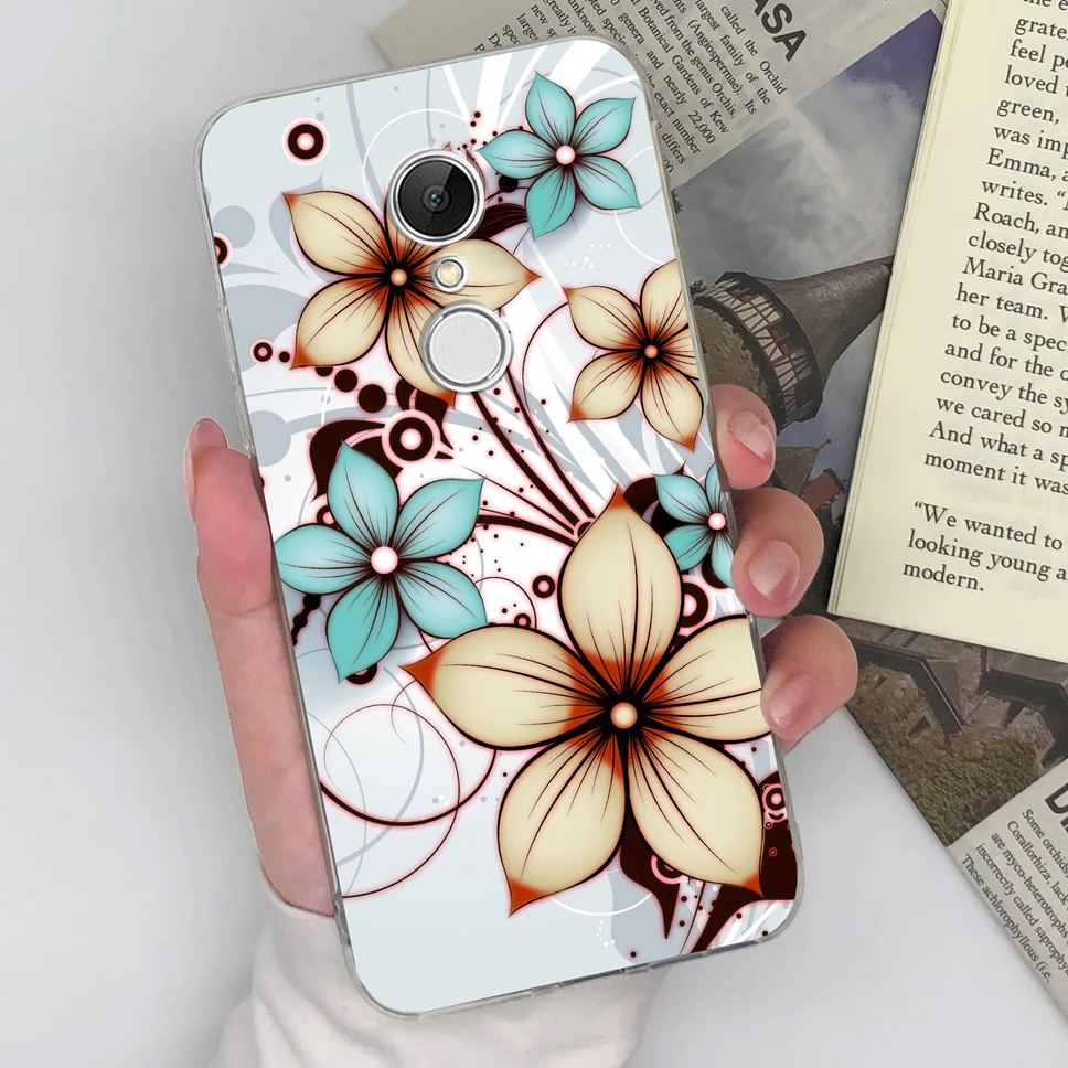 Para Redmi Note 5 5A Pro funda de teléfono bonitas flores transparente suave TPU funda ligera de silicona para Redmi Note 5Pro carcasa a prueba de golpes - imagen 2