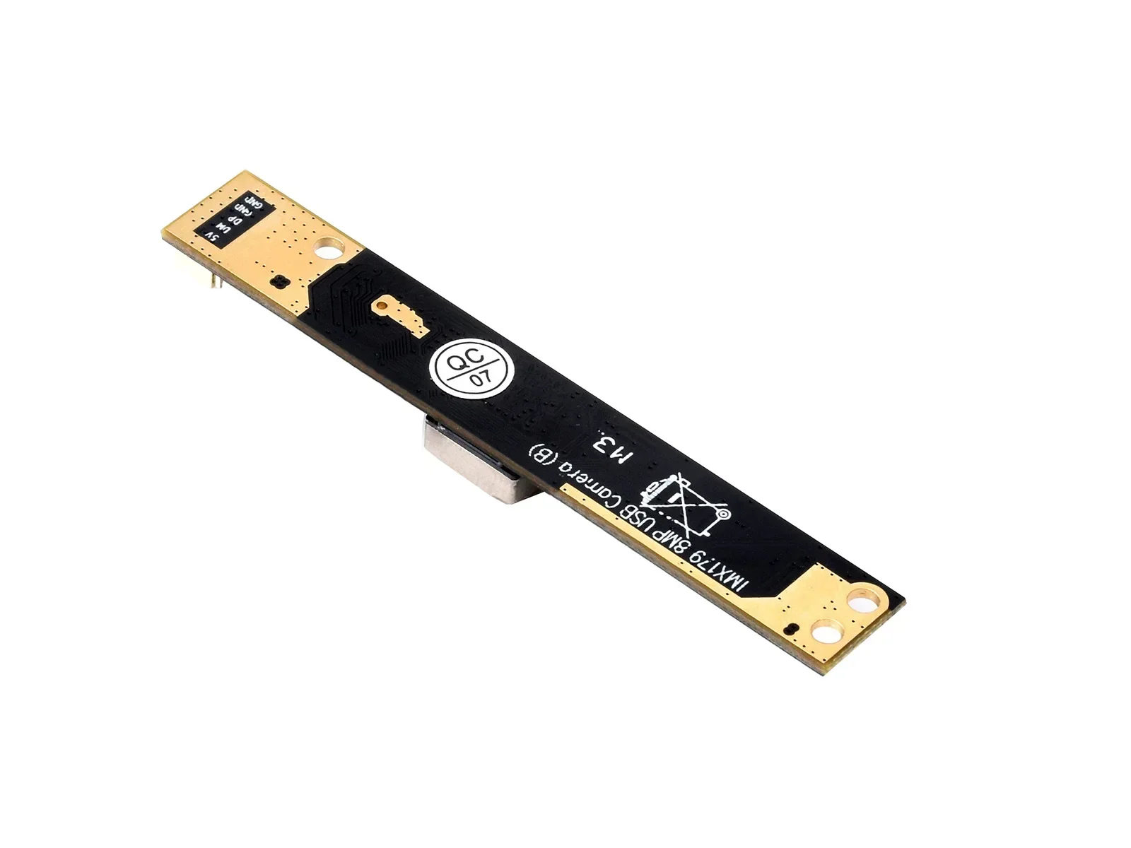 Waveshare IMX179 Cámara USB de 8MP Enfoque fijo Enfoque automático USB 2.0 Campo de visión de 75 grados Módulo de cámara de visión de computadora - imagen 5