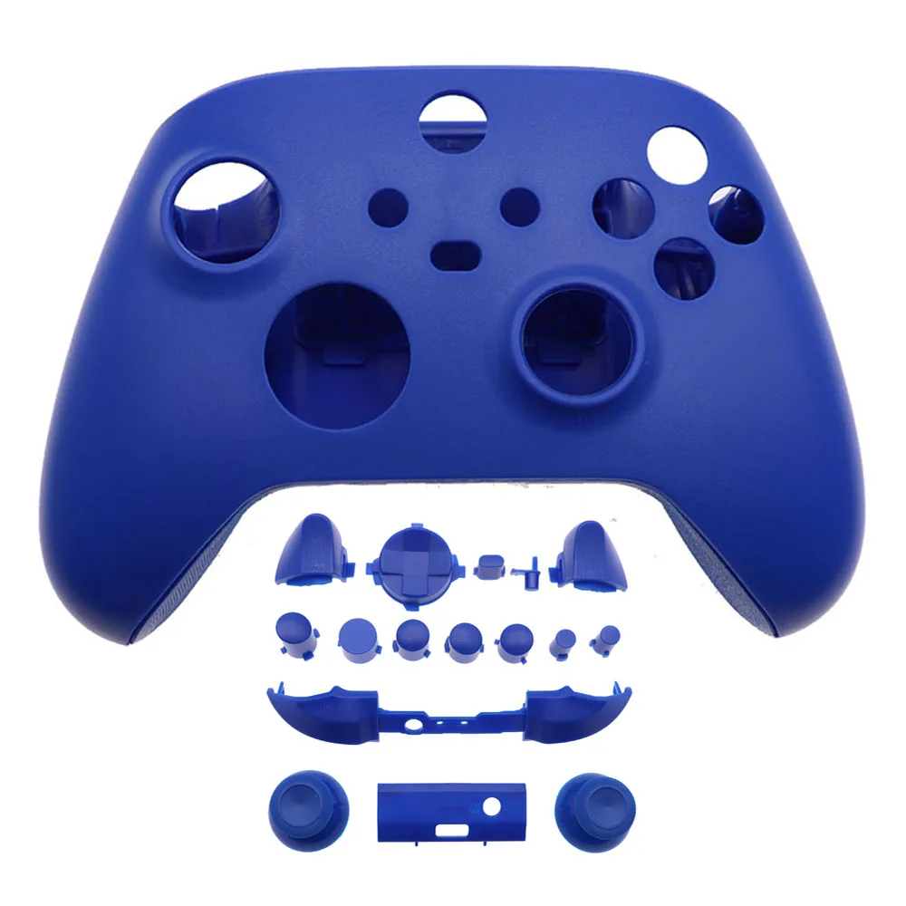1 Juego de funda protectora para controlador Xbox Series X S, carcasa frontal y botones completos - imagen 5