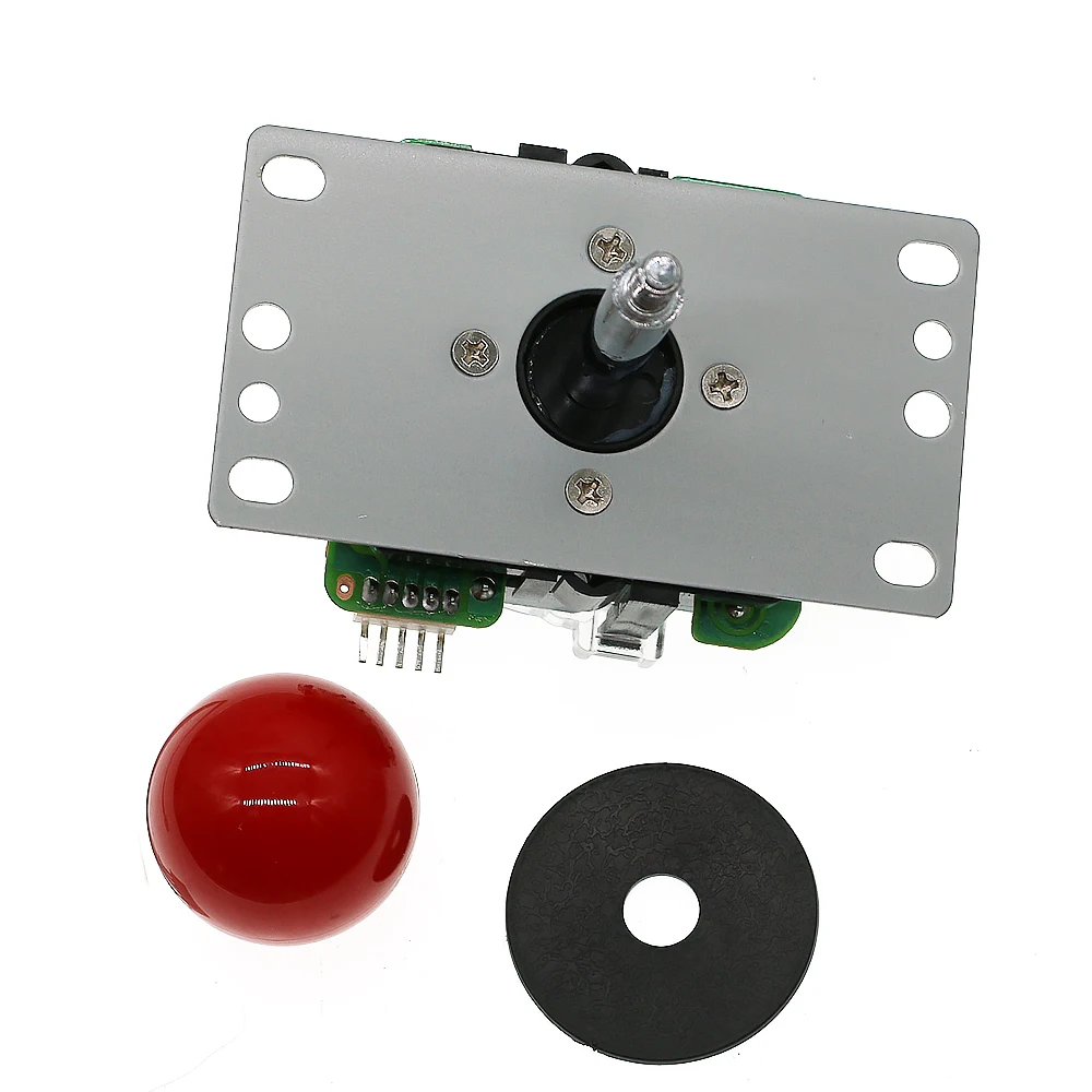 Copia Sanwa Arcade Joystick bola redonda conector superior de 5 pines para placa USB PC consola de juegos PS3 controlador de dirección DIY - imagen 5