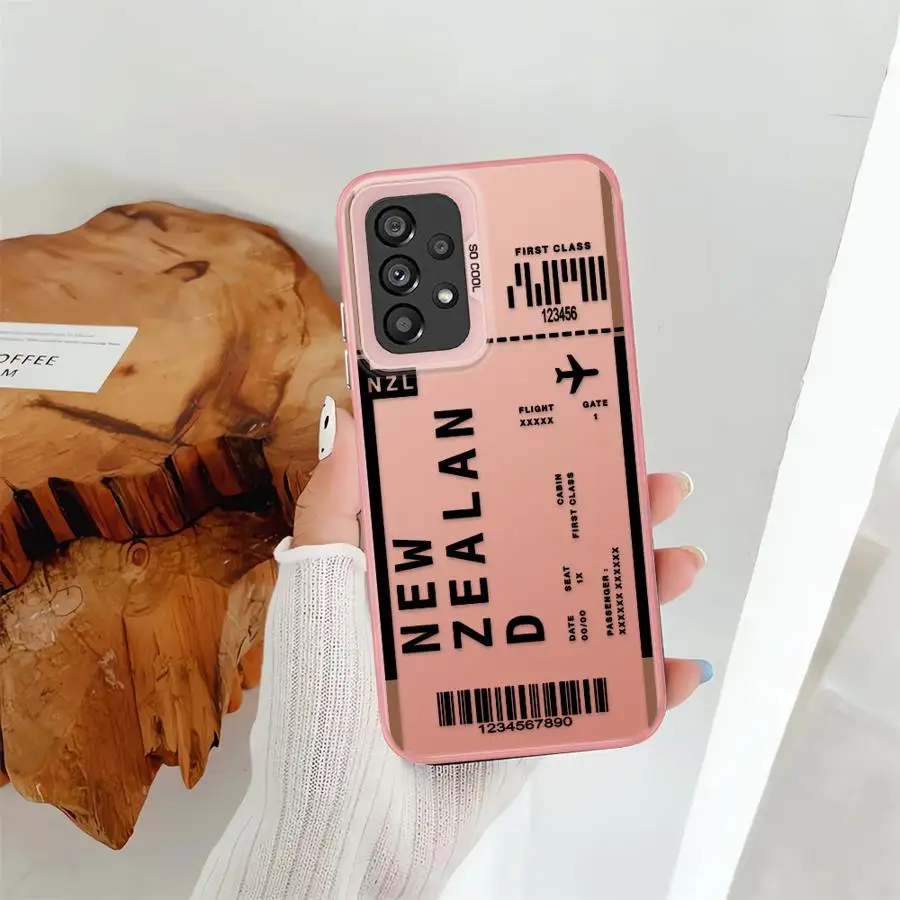 Funda para Xiaomi Redmi 10C A1 A2 Plus 9C K60 14C 12C 13C 9T A5 funda trasera para teléfono pase de embarque creativo - imagen 5