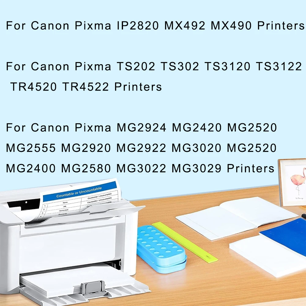 Cartuchos de tinta PG243 CL244 para impresora Canon PG243XL 243XL CL 244XL para impresora Pixma TS3120 3122 MG2522 3022 2922 2920 2520 TR4522 - imagen 2