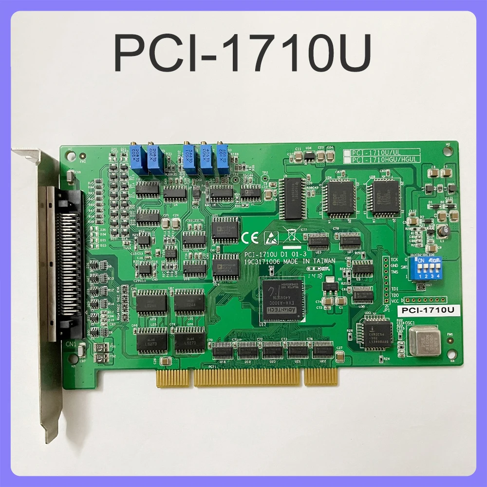 Tarjeta de placa IO Digital PCI-1710U PCI-1710, cantidad analógica de alta ganancia de 12 bits para tarjeta de captura de datos Advantech, envío rápido de alta calidad - imagen 2